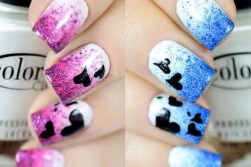 Tutorial Nail Art Arlequina para Halloween