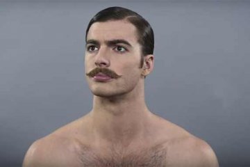 100 anos da evolução dos cortes de cabelo masculino em menos de 2 minutos