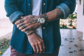 Imagem Inspiração: Usando Relógio Com Pulseiras