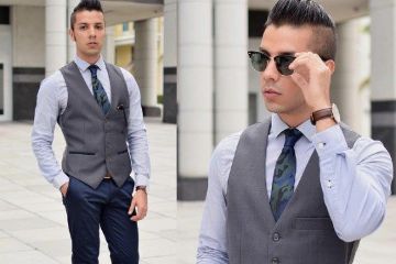 Imagem O Look Certo: Com Colete e Sem Paletó