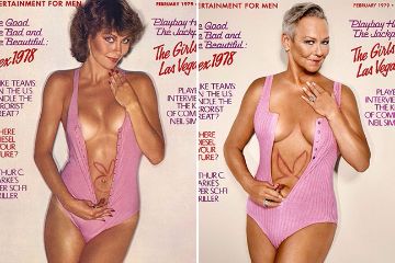 Modelos da Playboy recriam capas que protagonizaram 30 anos atrás