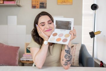 Imagem Chatômetro: resenha da paleta de iluminadores da Luisance