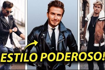 Como Usar JAQUETA DE COURO Masculina com MUITO Estilo, pra várias Ocasiões!