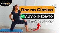 Imagem EXERCÍCIO para DOR no CIÁTICO e LOMBAR | ALÍVIO IMEDIATO