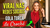Imagem Essa GOLA TURCA DE CROCHÊ Está Bombando Nas Redes Sociais Em 2026! Você Precisa Ver AGORA!