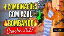 Imagem 4 COMBINAÇÕES COM AZUL No Crochê Que Vão Dominar A NOVA TEMPORADA | Cores Que Combinam Com Azul