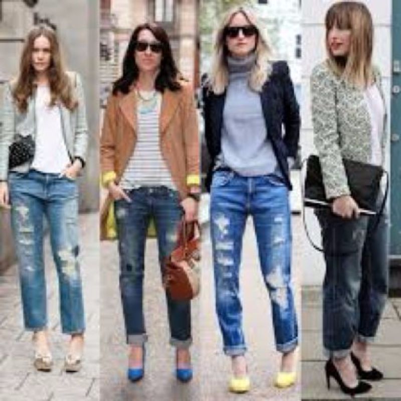 BlueHost.com  Ideias fashion, Melhores roupas, Jeans boyfriend